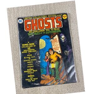 DC Comics Limited Collectors Edition Ghosts Issue 20 Halloween Comic Book 1975